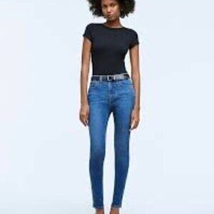 Madewell10" High-Rise Roadtripper Authentic Skinny Jeans in Faulkner Wash 27